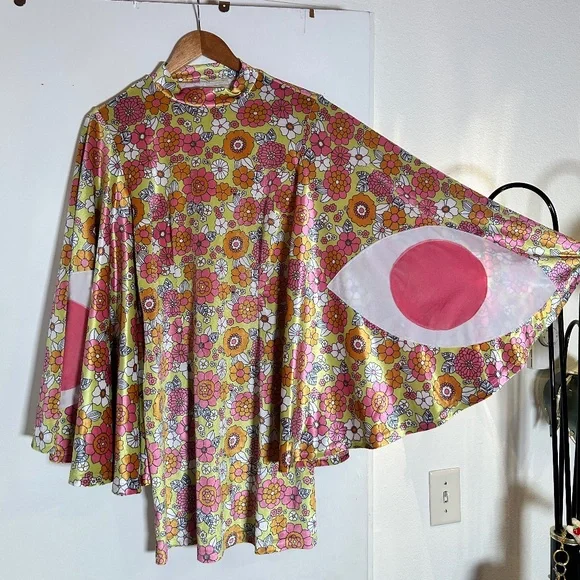 Rare floral mini moth dress - Picture 1 of 4